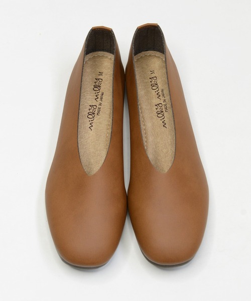 shopnikoniko(ショップニコニコ)の「スクエアトゥフラットパンプス(パンプス・レディース・ベージュ/ブラック/キャメル・S/M/L/LL)」の5枚目の写真