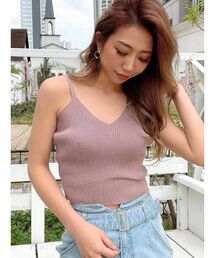 RESEXXY | リブニットビスチェ【セット着用可能】(ニット/セーター)