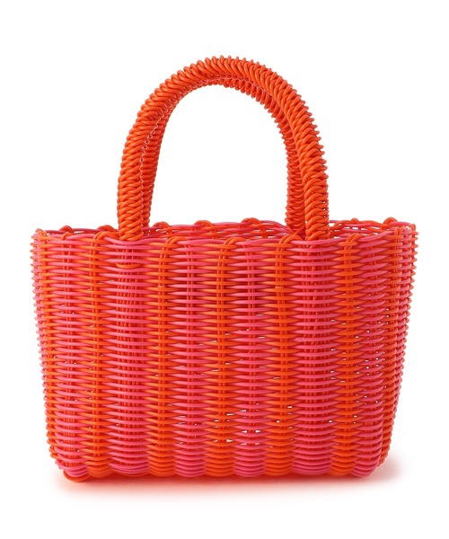 Diminutivo チューブトート ナローソリッド 正方形 Lサイズ Diminutivo（ディミヌティーボ）Tube Narrow Tote S - Charcoal
