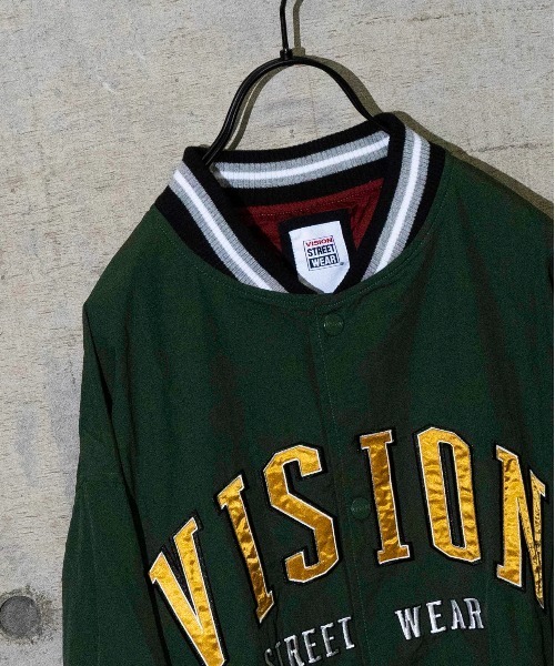 【12】〔VISION STREET WEAR/ビジョン ストリート ウェア〕ナイロンワッペンスタジャン（スタジャン）｜JOHN'S CLOSET（ジョンズクローゼット）