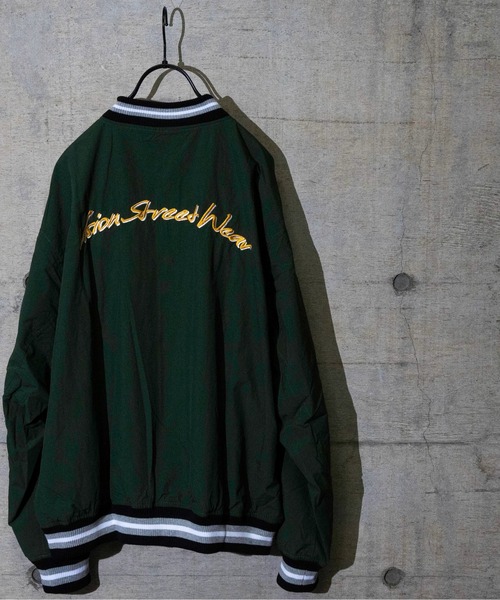 【12】〔VISION STREET WEAR/ビジョン ストリート ウェア〕ナイロンワッペンスタジャン（スタジャン）｜JOHN'S CLOSET（ジョンズクローゼット）