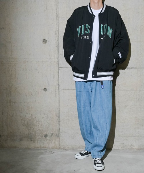 【12】〔VISION STREET WEAR/ビジョン ストリート ウェア〕ナイロンワッペンスタジャン（スタジャン）｜JOHN'S CLOSET（ジョンズクローゼット）