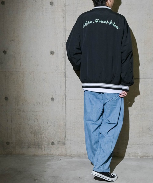 【12】〔VISION STREET WEAR/ビジョン ストリート ウェア〕ナイロンワッペンスタジャン（スタジャン）｜JOHN'S CLOSET（ジョンズクローゼット）