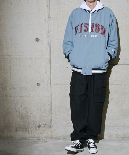 【12】〔VISION STREET WEAR/ビジョン ストリート ウェア〕ナイロンワッペンスタジャン（スタジャン）｜JOHN'S CLOSET（ジョンズクローゼット）