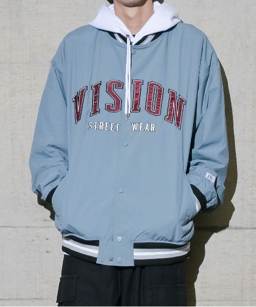 【12】〔VISION STREET WEAR/ビジョン ストリート ウェア〕ナイロンワッペンスタジャン（スタジャン）｜JOHN'S CLOSET（ジョンズクローゼット）