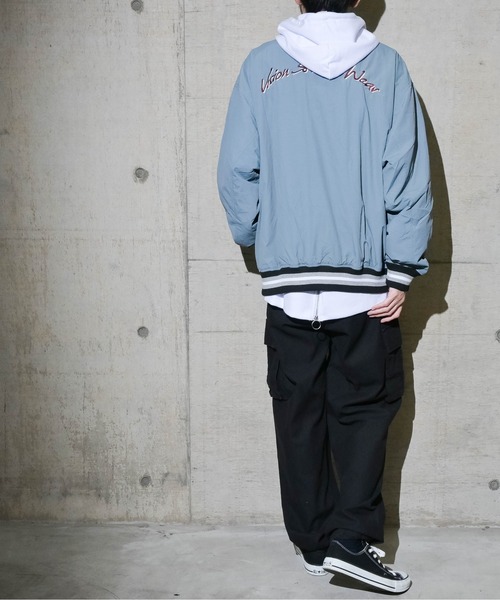 【12】〔VISION STREET WEAR/ビジョン ストリート ウェア〕ナイロンワッペンスタジャン（スタジャン）｜JOHN'S CLOSET（ジョンズクローゼット）
