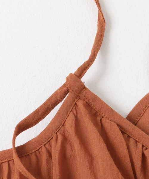 UR Lab.（アーバンリサーチラボ）の「マーメイドキャミソールワンピース（ワンピース・レディース・オレンジ/チャコールグレー・FREE）」の12枚目の写真