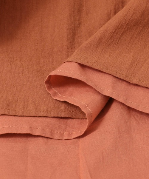 UR Lab.（アーバンリサーチラボ）の「マーメイドキャミソールワンピース（ワンピース・レディース・オレンジ/チャコールグレー・FREE）」の13枚目の写真