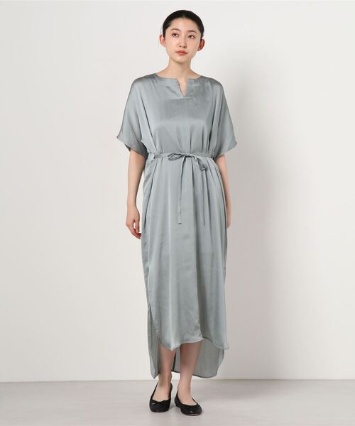 603（ロクマルサン）の「603 スリットワンピース（ワンピース・レディース・カーキブラウン・MEDIUM）」の9枚目の写真