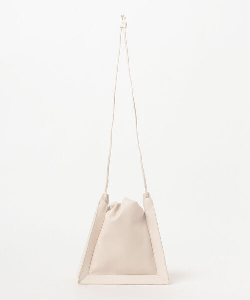 Ray BEAMS（レイビームス）の「RBS / トリム バッグ（ショルダーバッグ・レディース・ブラック/オフホワイト・ONE SIZE）」の6枚目の写真