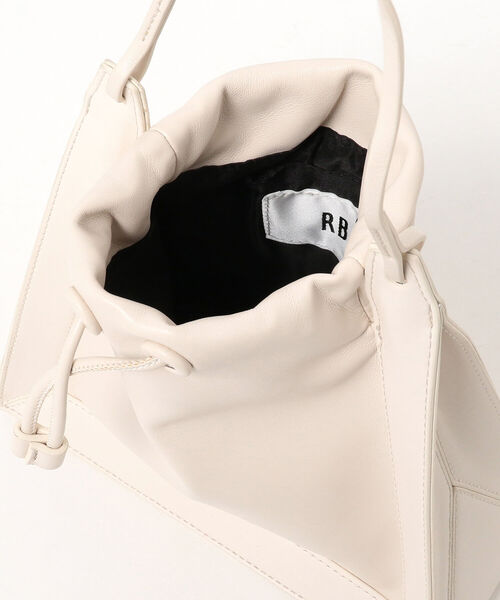 Ray BEAMS（レイビームス）の「RBS / トリム バッグ（ショルダーバッグ・レディース・ブラック/オフホワイト・ONE SIZE）」の10枚目の写真