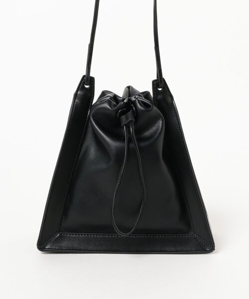 Ray BEAMS（レイビームス）の「RBS / トリム バッグ（ショルダーバッグ・レディース・ブラック/オフホワイト・ONE SIZE）」の14枚目の写真