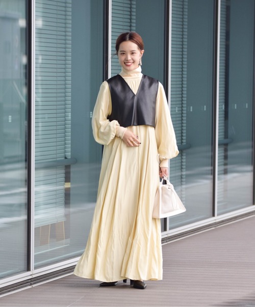 Ray BEAMS（レイビームス）の「RBS / トリム バッグ（ショルダーバッグ・レディース・ブラック/オフホワイト・ONE SIZE）」の12枚目の写真