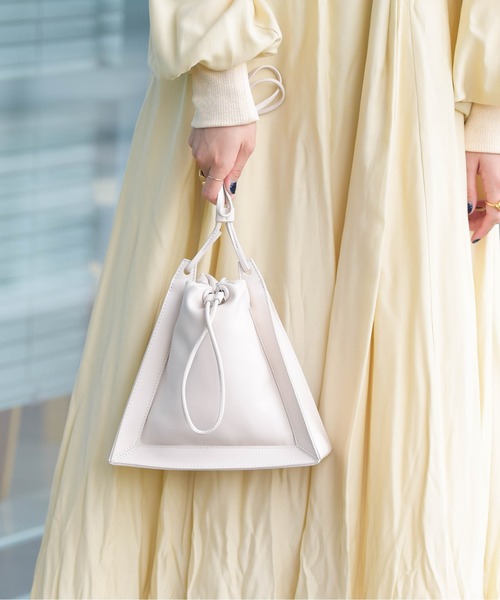 Ray BEAMS（レイビームス）の「RBS / トリム バッグ（ショルダーバッグ・レディース・ブラック/オフホワイト・ONE SIZE）」の16枚目の写真