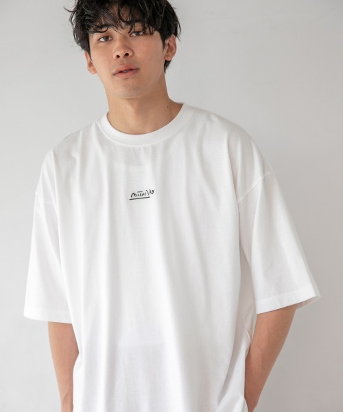 LOWRYS FARM（ローリーズファーム）の「ＭＩＴＡＩＮＡイラストコラボ　957308（Tシャツ/カットソー・メンズ・ホワイト/レッド/グリーン・MEDIUM/LARGE）」の14枚目の写真