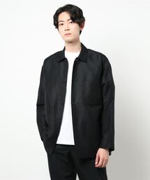 SILK LINEN DOBBY SHIRTS JACKET ・SLACKS