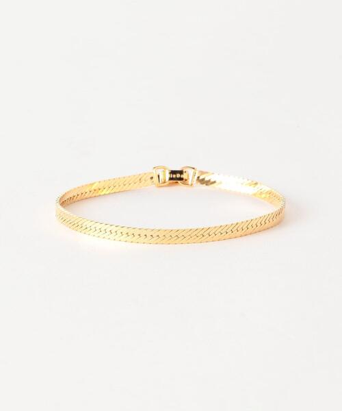 BEAUTY&YOUTH UNITED ARROWS（ビューティーアンドユースユナイテッドアローズ）の「＜JieDa＞ SNAKE CHAIN BRACELET/ブレスレット（ブレスレット・メンズ・シルバー/ゴールド・FREE）」の2枚目の写真