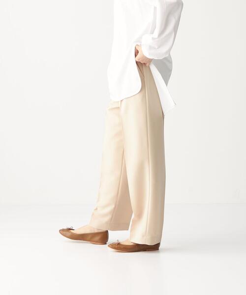 CITEN（シテン）の「＜CITEN（シテン）＞ タック セミワイド パンツ（その他パンツ・レディース・ダークグレー/ナチュラル/ライム・S/M）」の13枚目の写真