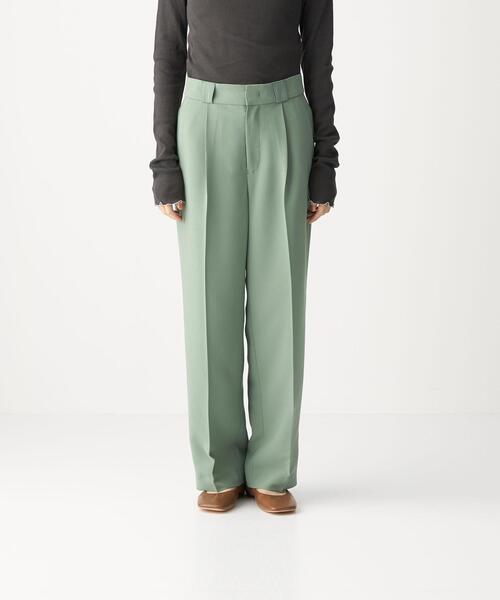 CITEN（シテン）の「＜CITEN（シテン）＞ タック セミワイド パンツ（その他パンツ・レディース・ダークグレー/ナチュラル/ライム・S/M）」の7枚目の写真