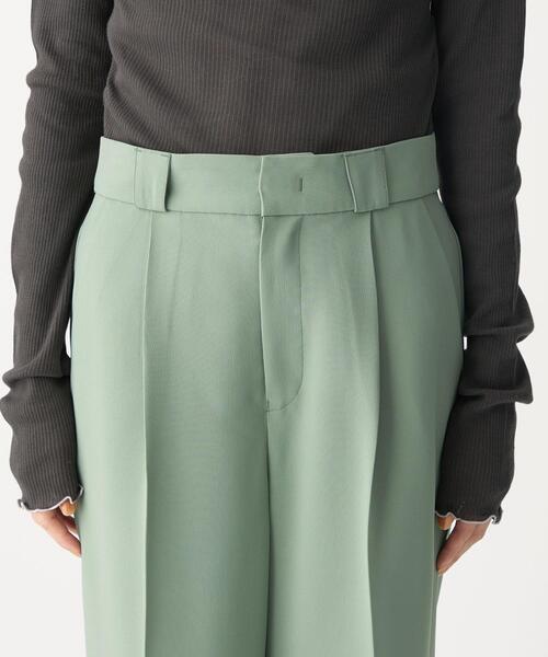 CITEN（シテン）の「＜CITEN（シテン）＞ タック セミワイド パンツ（その他パンツ・レディース・ダークグレー/ナチュラル/ライム・S/M）」の21枚目の写真