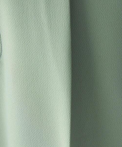 CITEN（シテン）の「＜CITEN（シテン）＞ タック セミワイド パンツ（その他パンツ・レディース・ダークグレー/ナチュラル/ライム・S/M）」の10枚目の写真