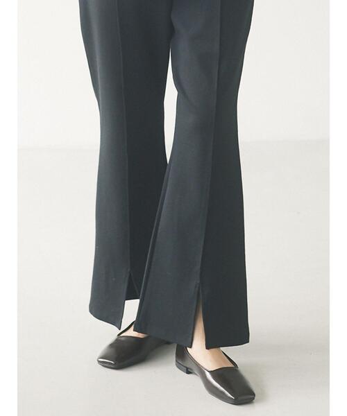 CRAFT STANDARD BOUTIQUE(クラフトスタンダードブティック)の「ふっくらクッションスクエアフラットシューズ *(パンプス・レディース・ブラック/ブラウン・M/L/S)」の10枚目の写真