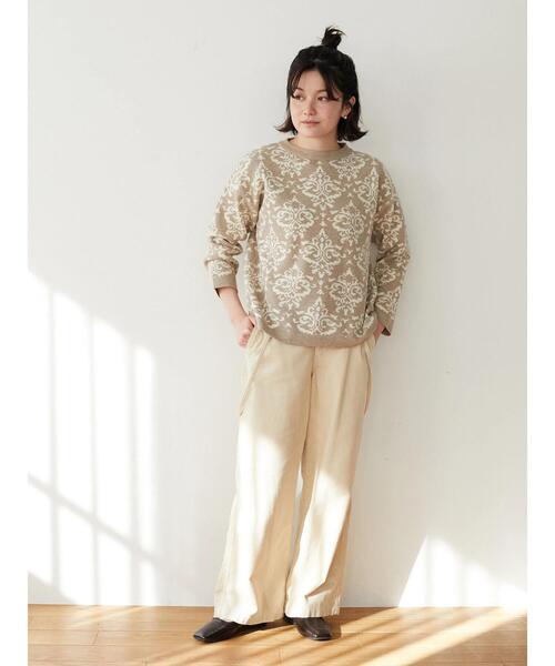 CRAFT STANDARD BOUTIQUE(クラフトスタンダードブティック)の「ふっくらクッションスクエアフラットシューズ *(パンプス・レディース・ブラック/ブラウン・M/L/S)」の6枚目の写真