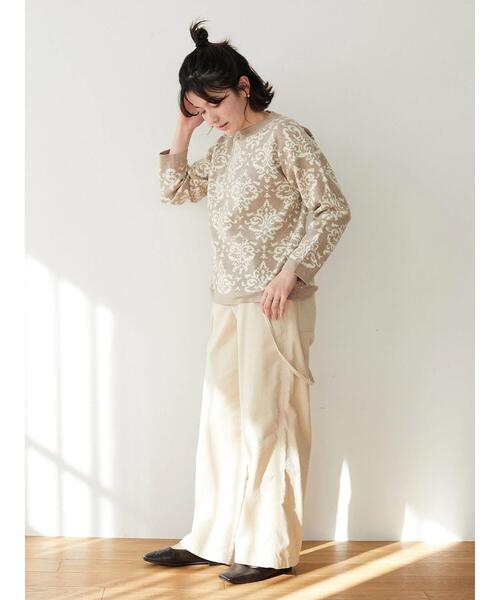 CRAFT STANDARD BOUTIQUE(クラフトスタンダードブティック)の「ふっくらクッションスクエアフラットシューズ *(パンプス・レディース・ブラック/ブラウン・M/L/S)」の5枚目の写真