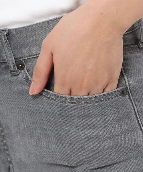 BAYFLOW（ベイフロー）の「【BAYFLOW DENIM】ストレッチスキニー 21AW（デニムパンツ・レディース・ライトグレー/ライトブルー/ブラック/ベージュ/オフホワイト/ブルー・24inch/25inch/26inch/23inch/22inch）」の16枚目の写真