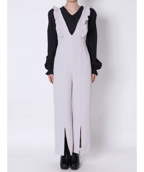 EATME（イートミー）の「BACKリボンロンパース（つなぎ/オールインワン・レディース・ブラック/グレー/その他1・SMALL/MEDIUM）」の8枚目の写真