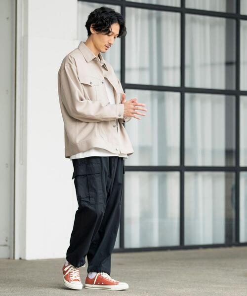 coen（コーエン）の「リップストップカーゴパンツ(セットアップ対応)（カーゴパンツ・メンズ・ブラック/オリーブ・LARGE/SMALL/MEDIUM/X-LARGE）」の6枚目の写真