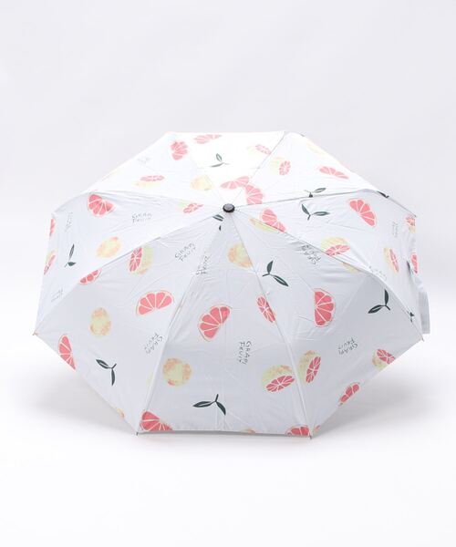 Fun & Daily(ファンアンドデイリー)の「F&D : Fruit Mini Umbrella(折りたたみ傘・メンズ・ホワイト/ピンク/グリーン/グレー/ブルー/ピンク系その他/パープル・FREE)」の14枚目の写真