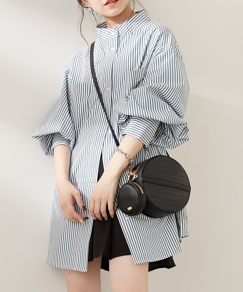 Chico（チコ）の「ポーチ付きサークルミニショルダー（ショルダーバッグ・レディース・ブラウン/ブラック系その他/ブラック/アイボリー・FREE）」の3枚目の写真