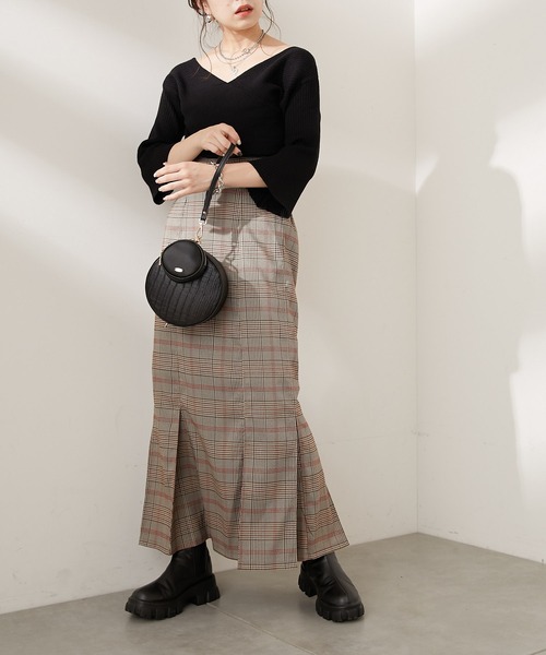 Chico（チコ）の「ポーチ付きサークルミニショルダー（ショルダーバッグ・レディース・ブラウン/ブラック系その他/ブラック/アイボリー・FREE）」の20枚目の写真