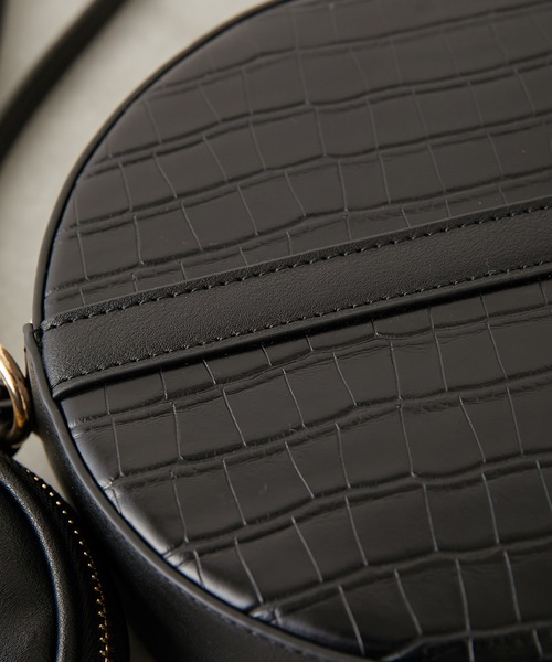 Chico（チコ）の「ポーチ付きサークルミニショルダー（ショルダーバッグ・レディース・ブラウン/ブラック系その他/ブラック/アイボリー・FREE）」の14枚目の写真