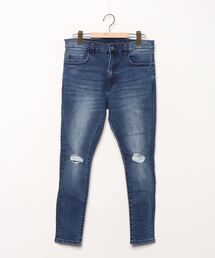 SILVER BULLET | 【Hanes】ダメージ加工デニムパンツ(デニムパンツ)