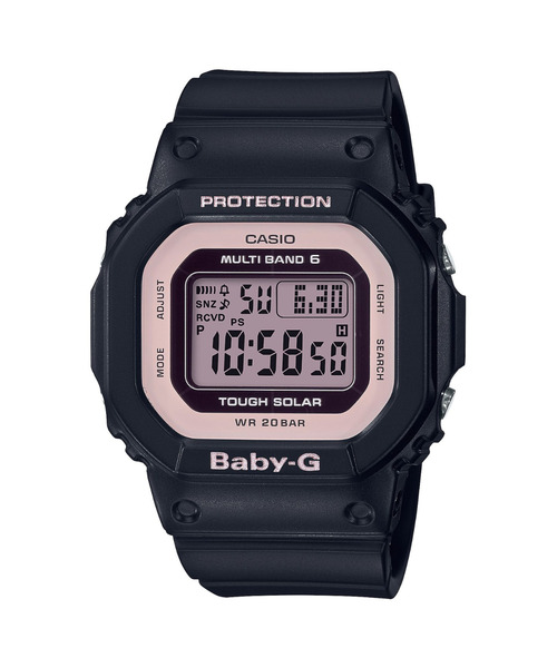 G-SHOCK(ジーショック)の「BABY-G/ベイビージー 腕時計 BGD-5000U-1BJF(デジタル腕時計・レディース・ブラック・FREE)」の1枚目の写真