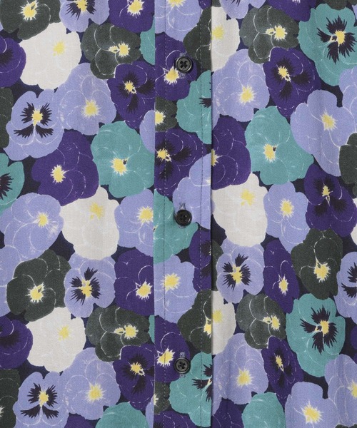 セール】【KEITA MARUYAMA】バンドカラー総柄シャツ（シャツ/ブラウス  