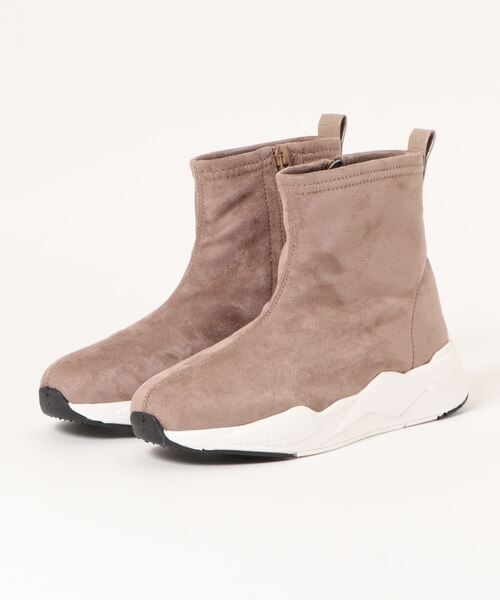 ストレッチスニーカーブーツ（ブーツ）｜mio notis（ミオノティス）