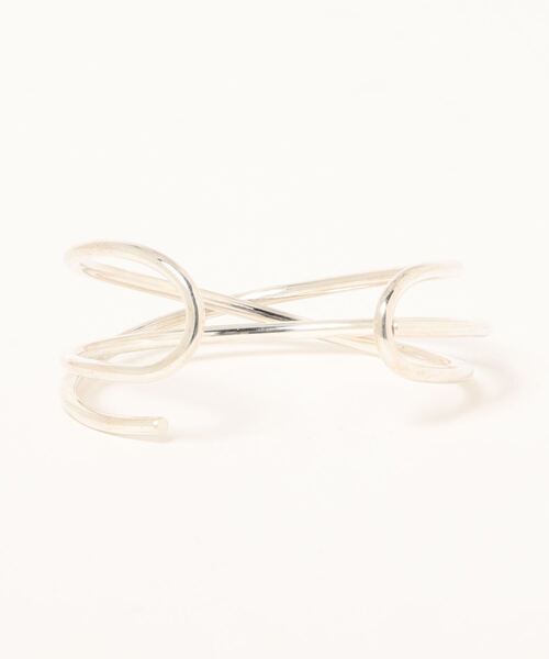 Lemme.（レム）の「【Lemme./レム】ripples bangle（バングル/リストバンド・レディース・シルバー・フリー）」の2枚目の写真