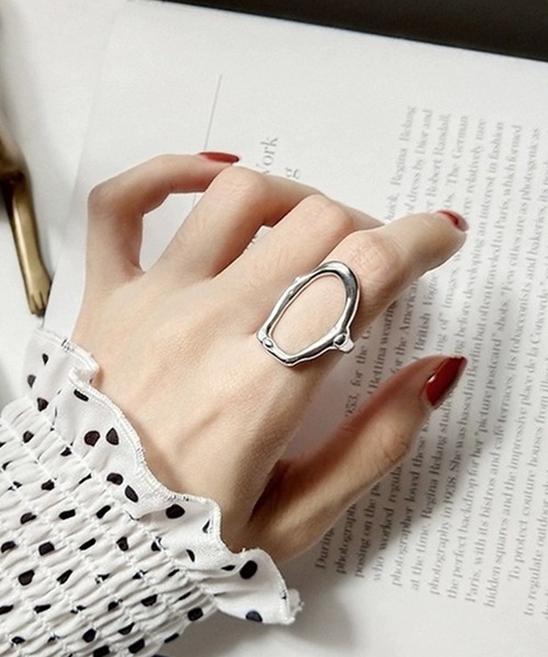 LA VORAGINE（ラ ヴォラジネ）の「調節可能　リング2点セット（リング・レディース・シルバー・FREE）」の10枚目の写真