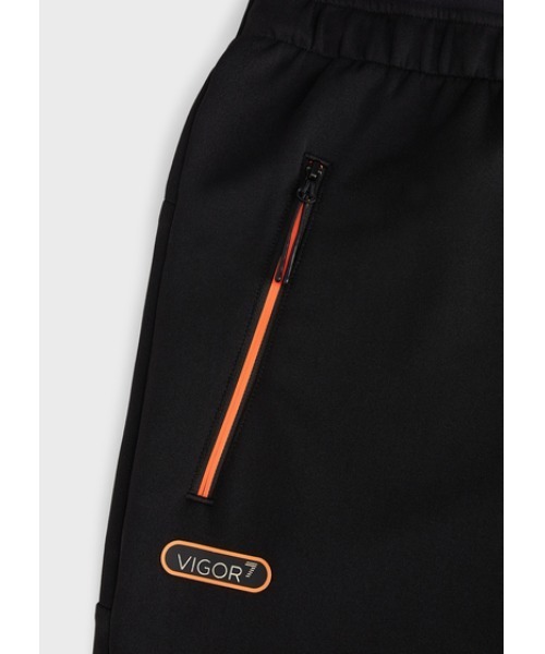 EMPORIO ARMANI EA7（エンポリオアルマーニイーエーセブン）の「【エンポリオ アルマーニ EA7】VIGOR7 カラーロゴ パンツ（チノパンツ・メンズ・ブラック・SMALL/MEDIUM/LARGE/X-LARGE/X-SMALL）」の5枚目の写真