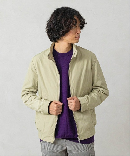 EDIFICE(エディフィス)の「メモリー タッサー ハリントンブルゾン(ブルゾン・メンズ・ブラック/ベージュ/カーキ・SMALL/MEDIUM/LARGE/X-LARGE)」の20枚目の写真