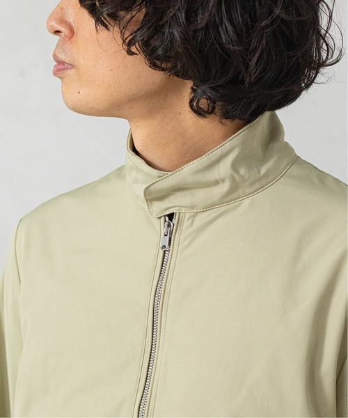 EDIFICE(エディフィス)の「メモリー タッサー ハリントンブルゾン(ブルゾン・メンズ・ブラック/ベージュ/カーキ・SMALL/MEDIUM/LARGE/X-LARGE)」の4枚目の写真