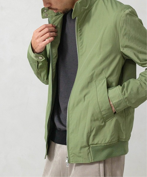 EDIFICE(エディフィス)の「メモリー タッサー ハリントンブルゾン(ブルゾン・メンズ・ブラック/ベージュ/カーキ・SMALL/MEDIUM/LARGE/X-LARGE)」の16枚目の写真