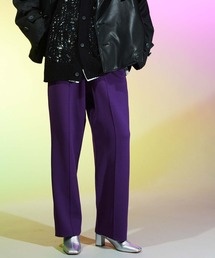 MAISON SPECIAL | 《ユニセックスアイテム》ニットストレートピンタックパンツ 【MAISON SPECIAL/メゾンスペシャル】(その他パンツ)