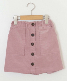 a.v.v（アーヴェヴェ）の「[100-130]フロントボタンコーデュロイスカパン（その他パンツ・キッズ）」