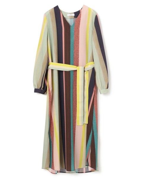 ■未使用品■　PaulSmith　ポール・スミス　長袖ワンピース　ストライプ Paul Smith（ポールスミス）の「【洗える】ワインディング