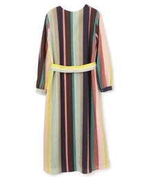 【美品】ポールスミスPaul Smithソフト ワイドストライプワンピース Paul Smith（ポールスミス）の「【洗える】ワインディング