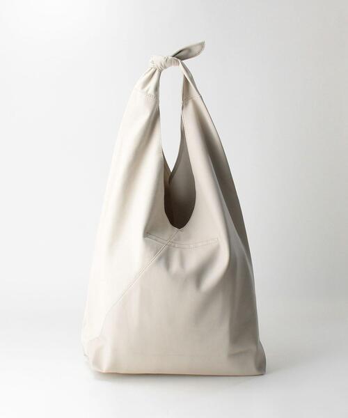 BEAUTY&YOUTH UNITED ARROWS（ビューティーアンドユースユナイテッドアローズ）の「BY コンビソフト タイ ショルダーバッグ（ショルダーバッグ・レディース・ナチュラル/ブラック・FREE）」の4枚目の写真